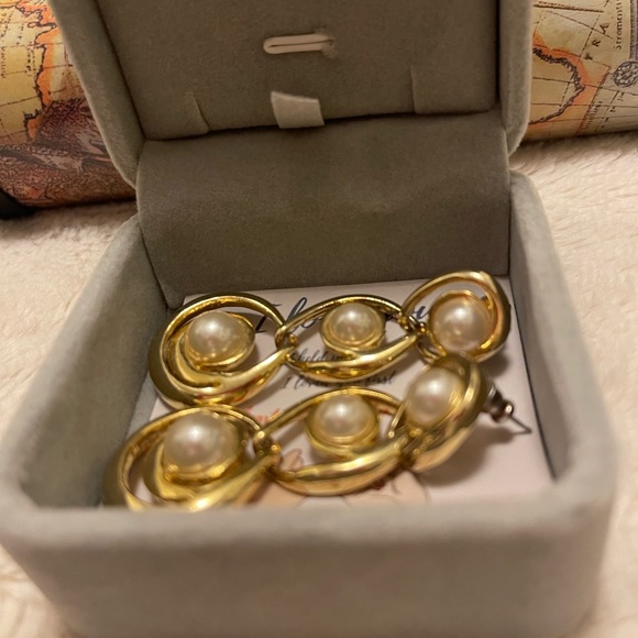 Original price 140$ Pair of earrings (please read the description first) - Picture 1 of 5